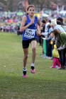 S. Sinha (Kent) on her way to winning the Under-13 Girls race, McCain Inter Counties Cross Country, Cofton Park, Birmingham.